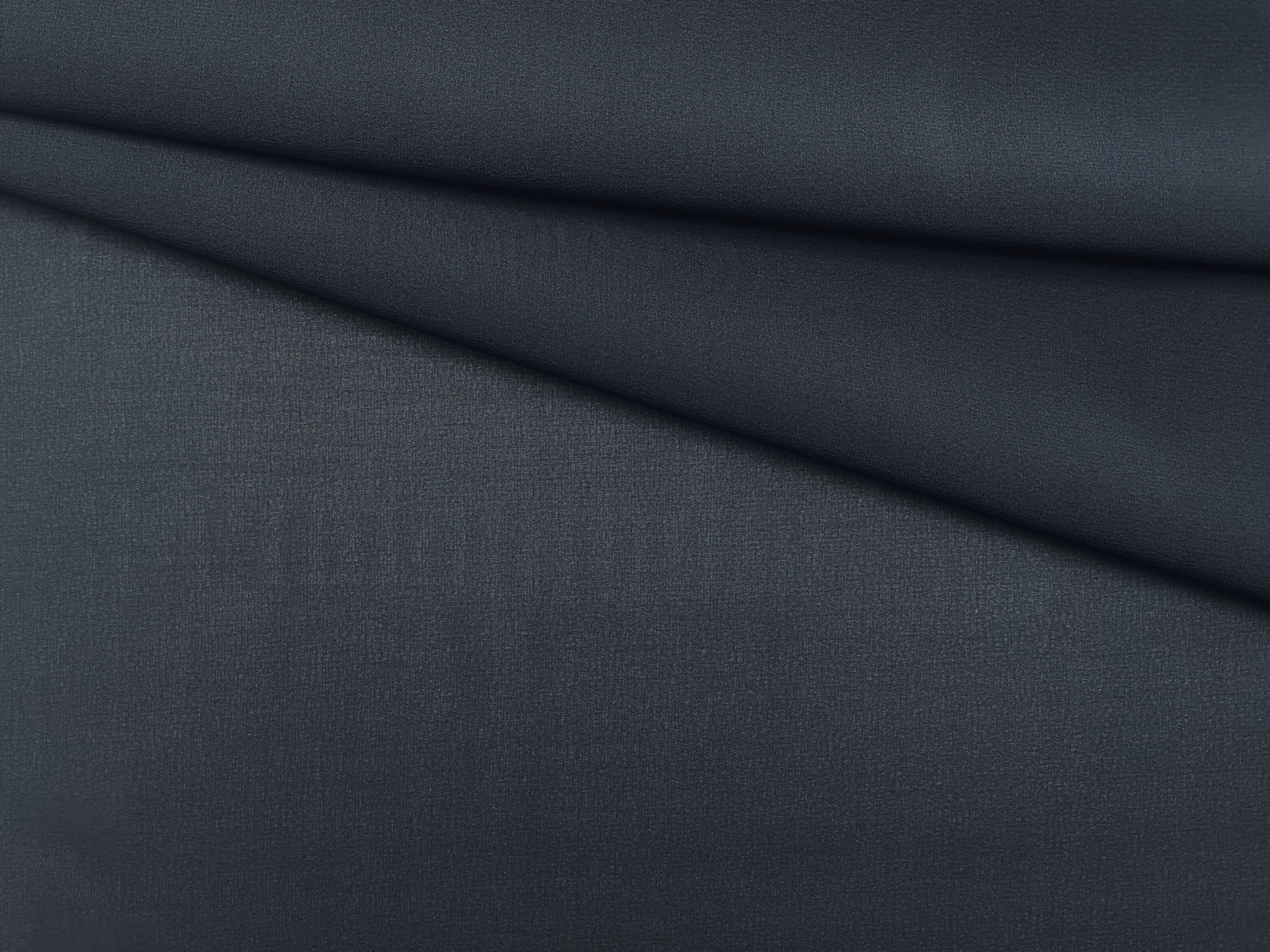 Ткань Креп-шифон  серого цвета 24313 1